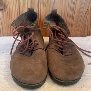 Vintage Unlisted Suede Ankle Boots